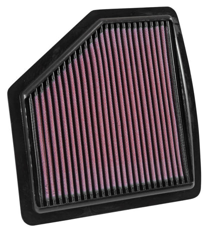 K&N Replacement Panel Air Filter for 2016-2019 Honda HR-V 1.8L | High-Flow, Reusable, Washable