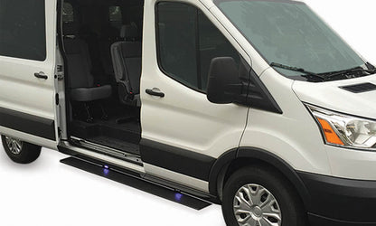 AMP Research PowerStep XL Running Boards for Mercedes-Benz Sprinter Vans (2019-2021) - Black