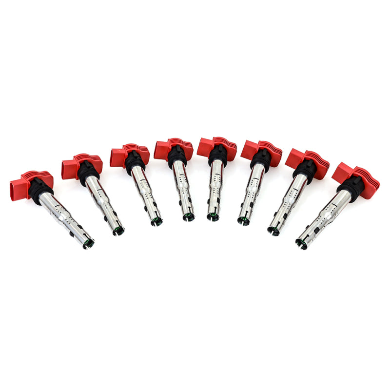 Mishimoto 06-08 VW/Audi Eight Cylinder Ignition Coil Set for Improved Engine Performance
