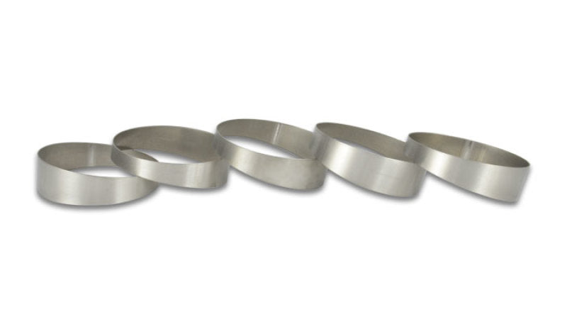 Vibrant 3-inch Outer Diameter Titanium Pie Cuts Set of 5 – Lightweight and Durable Performance Automotive Exhaust Components