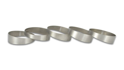 Vibrant 3-inch Outer Diameter Titanium Pie Cuts Set of 5 – Lightweight and Durable Performance Automotive Exhaust Components