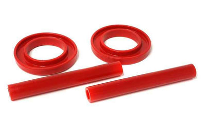 Energy Suspension 97-06 Jeep Wrangler TJ / 84-01 Cherokee Black Fr/Rear Coil Lift Isolator Set of 4