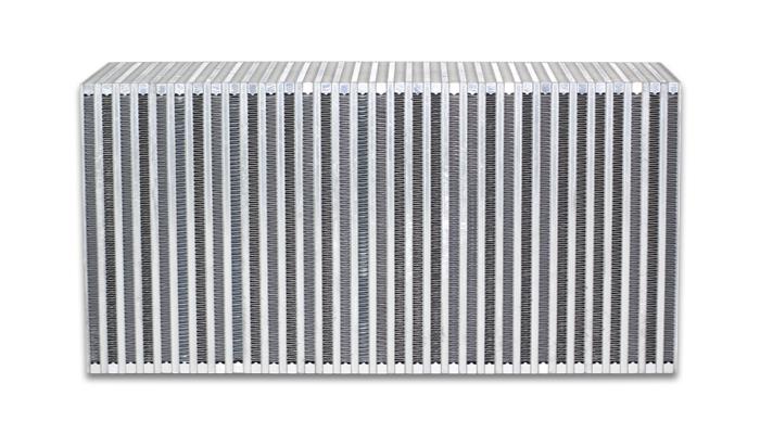 Vibrant Vertical Flow Intercooler Core 22 x 11 inches - High-Performance Bar and Plate Design
