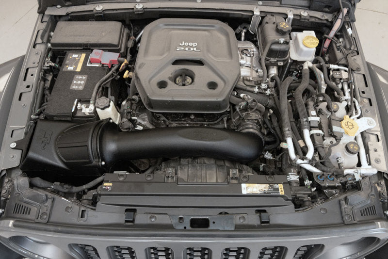 K&N Engineering 63-1580 AirCharger Performance Intake for Jeep Wrangler 2019-2020 2.0L
