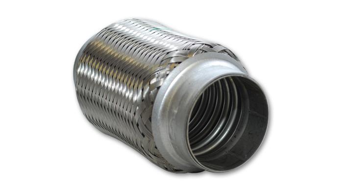Vibrant SS Flex Coupling without Inner Liner 2 inch Inlet/Outlet - 4 inch Length