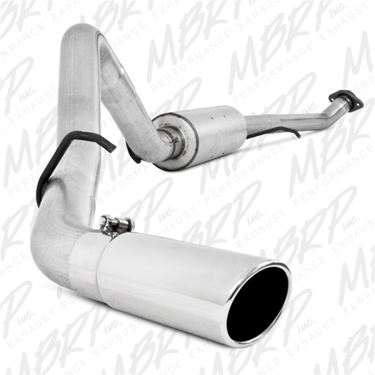 MBRP S5014AL Aluminum Cat Back Exhaust System for Chevrolet and GMC 1500 Trucks
