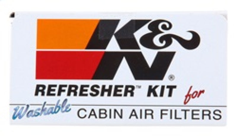 K&N Engineering Cabin Filter Cleaning Kit (Part No. 99-6000) for Washable Cabin Air Filters