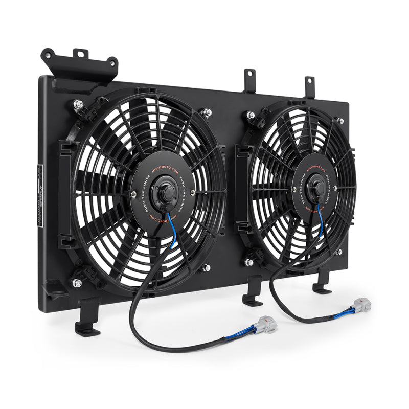 Mishimoto 01-07 Subaru WRX/STI PNP Aluminum Fan Shroud - Black