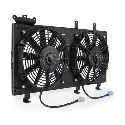 Mishimoto 01-07 Subaru WRX/STI PNP Aluminum Fan Shroud - Black