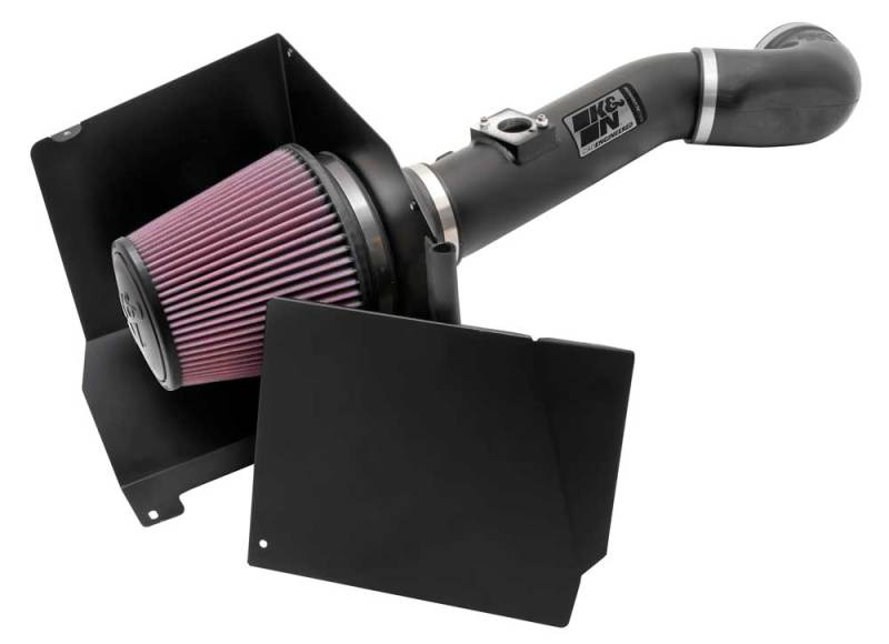 K&N Engineering 77-3076KTK Cold Air Intake System for 2011 GMC Sierra 2500/3500 HD and Chevrolet Silverado 3500 HD