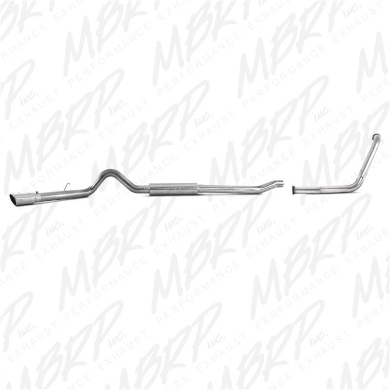 MBRP Armor Plus Series Turbo Back Exhaust System for Ford F-250/F-350 2003-2007 with 6.0L Diesel, Single Side Exit