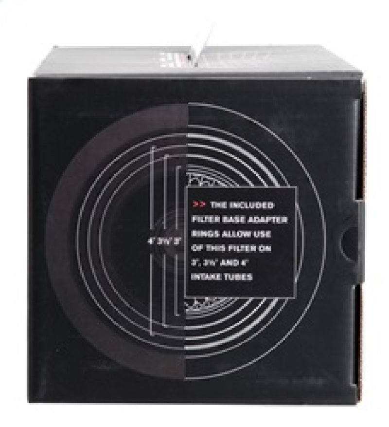 Spectre Adjustable Conical Air Filter 9-1/2 Inches Tall - Fits 3, 3-1/2, and 4 Inch Tubes