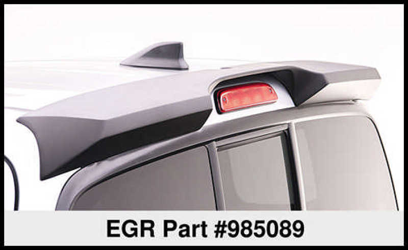 EGR 985089 Matte Black Rear Cab Spoiler for Toyota Tacoma (2016-2023)
