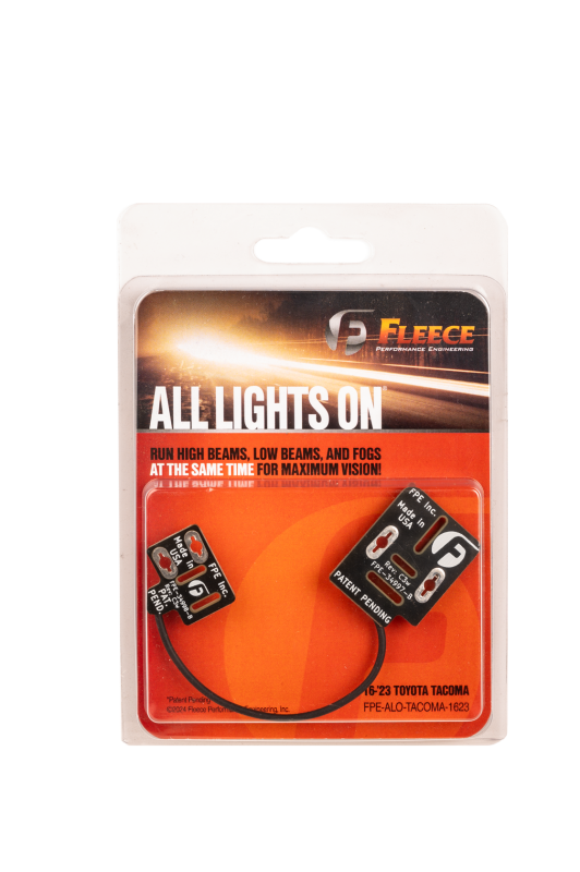 Fleece Performance All Lights On Module for 2016-2023 Toyota Tacoma – Enhance Headlight and Fog Lamp Functionality