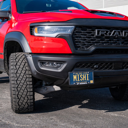Mishimoto 2025+ Dodge RAM 1500 License Plate Relocation Kit - Improved Airflow and Clean Appearance