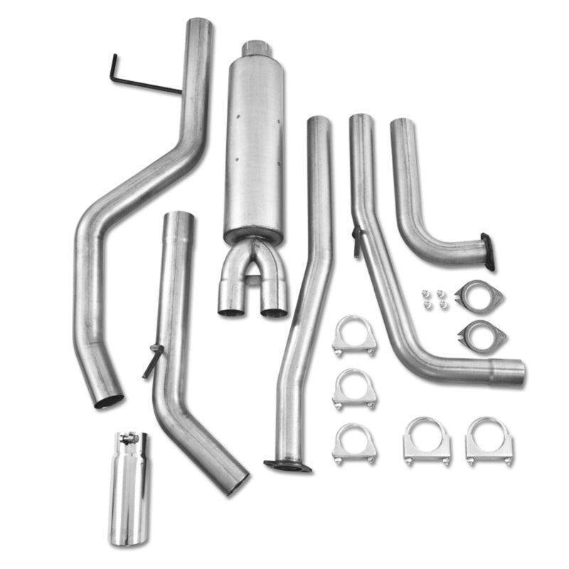 MBRP Armor Lite Series Cat Back Exhaust System for 2004-2009 Nissan Titan 5.6L - Single Side Exit