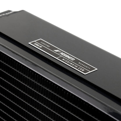 Mishimoto Universal Drag Race Performance Aluminum Radiator - Black (Part Number: MMRAD-UNI-DRGBK)