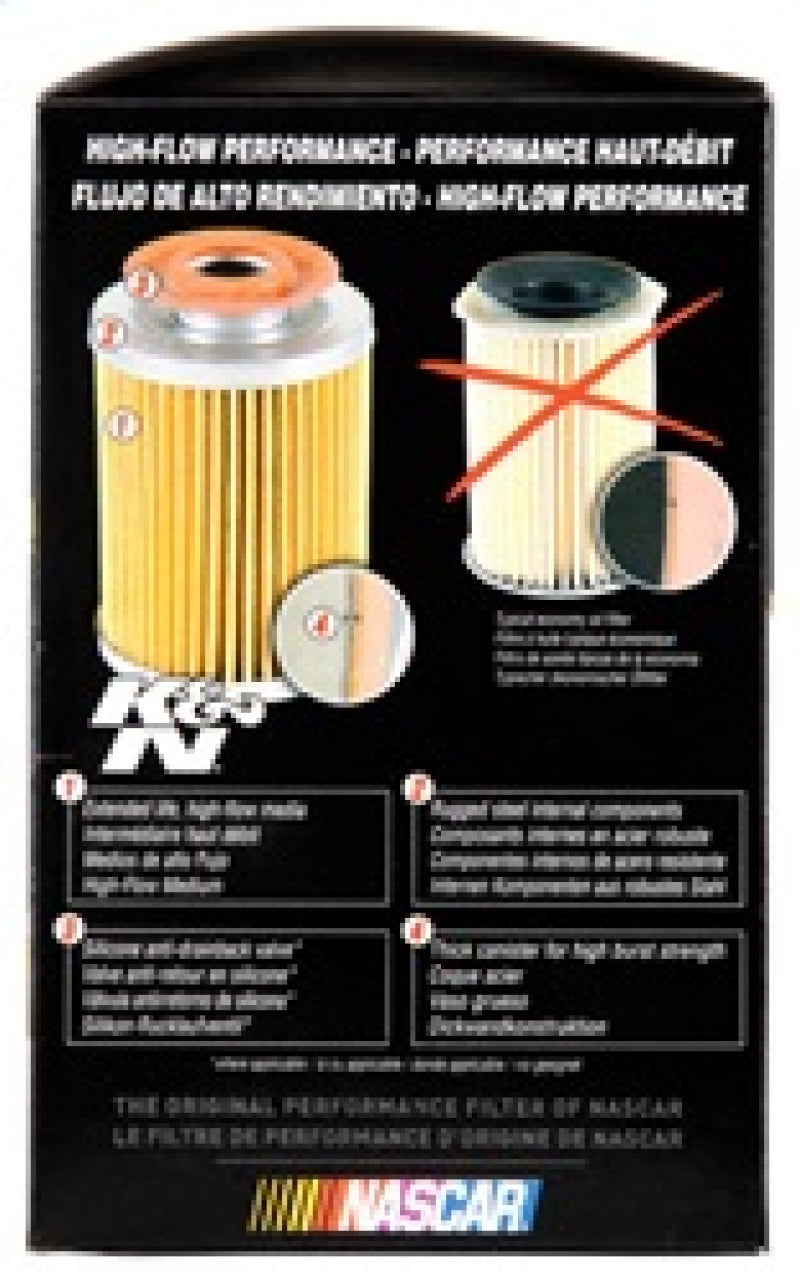 K&N Engineering HP-3001 Premium Oil Filter for Volkswagen and More