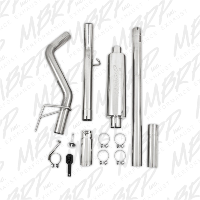 MBRP Armor Plus Series 3-Inch Cat Back Exhaust System for Dodge Ram 2500/3500 and Hemi 1500 Mega Cab