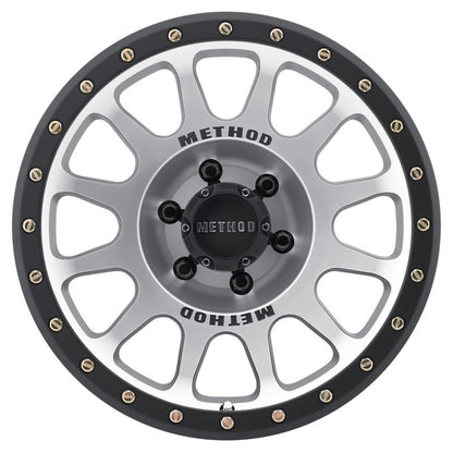Method Wheels MR305 NV 18x9 Inch Street Loc Wheel with 6x5.5 Bolt Pattern and Polished Finish