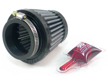 K&N Engineering Universal Rubber Air Filter with 1 3/4 Inch Flange – 3 Inch Base, 2 Inch Top, 2.5 Inch Height
