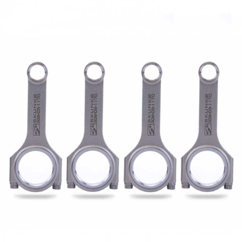 Skunk2 Alpha Series Honda H22A Connecting Rods – Forged 4340 Chromoly Steel with H-Beam Design, Rated for 900HP