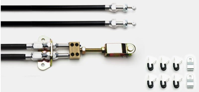 Wilwood Universal Parking Brake Cable Kit with Clevis for Disc and Drum Systems Part 330-9371