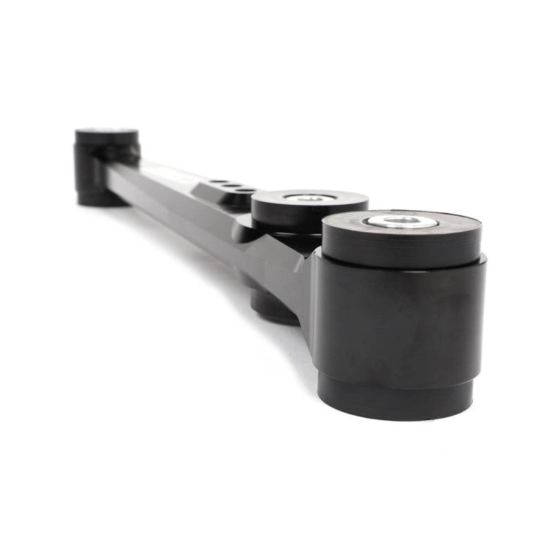 BLOX Racing V2 Billet Rear Lower Control Arms with Poly Bushings for 1996-2000 Honda Civic - Black