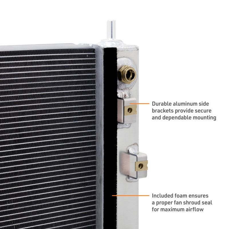 Mishimoto 2019+ Chevy Silverado 1500 Aluminum Radiator – Enhanced Cooling Performance with 7-Row Oil Cooler