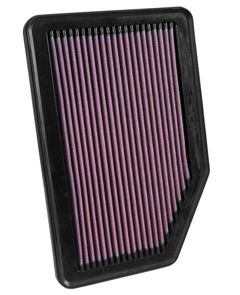 K&N Replacement Panel Air Filter for 2015-2016 Honda CR-V 2.4L – High-Flow, Washable and Reusable