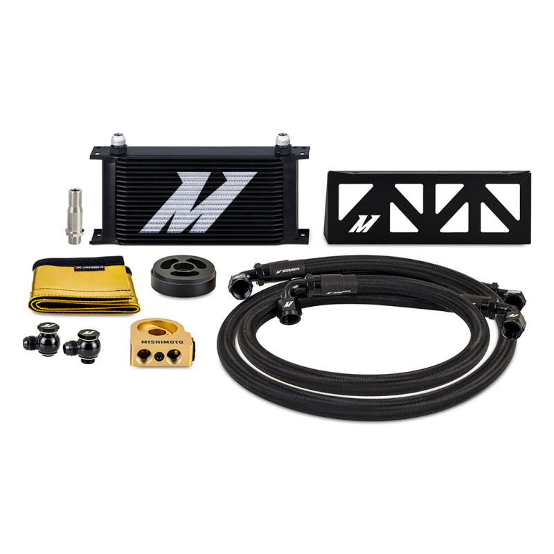 Mishimoto 22+ Subaru BRZ and Toyota GR86 Performance Oil Cooler Kit - Thermostatic Black