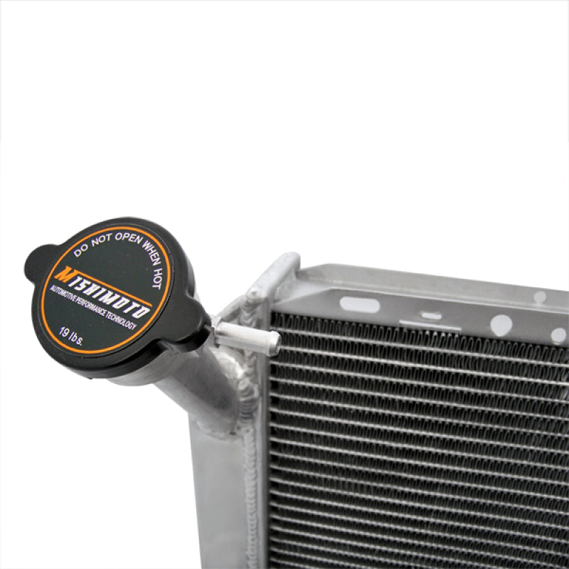 Mishimoto Aluminum Radiator for 1993-1995 Mazda RX-7 with LS Engine Swap - Efficient Cooling Solution