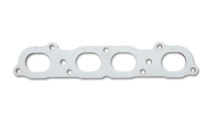 Vibrant T304 Stainless Steel Exhaust Manifold Flange for Honda F20C - 3/8 Inch Thick