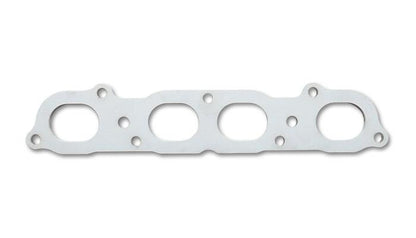 Vibrant T304 Stainless Steel Exhaust Manifold Flange for Honda F20C - 3/8 Inch Thick
