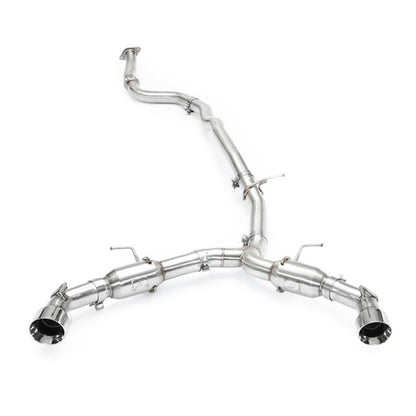 Mishimoto 2016-2024 Chevrolet Camaro 2.0T Dual Polished Tip Cat-Back Exhaust System