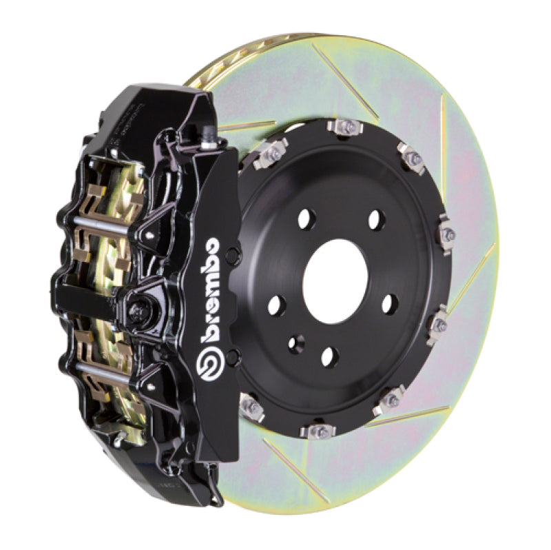 Brembo 08-13 M3/11-12 1M Front GT Brake Kit with 6-Piston Cast Rotors and Slotted Design