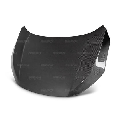 Seibon OEM Style Carbon Fiber Hood for 2016-2017 Honda Civic Coupe Sedan Hatchback