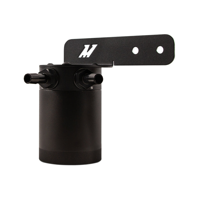 Mishimoto 2016+ Honda Civic 1.5L Turbo Baffled Oil Catch Can Kit - Black (Part MMCC-CIV-16PBE)