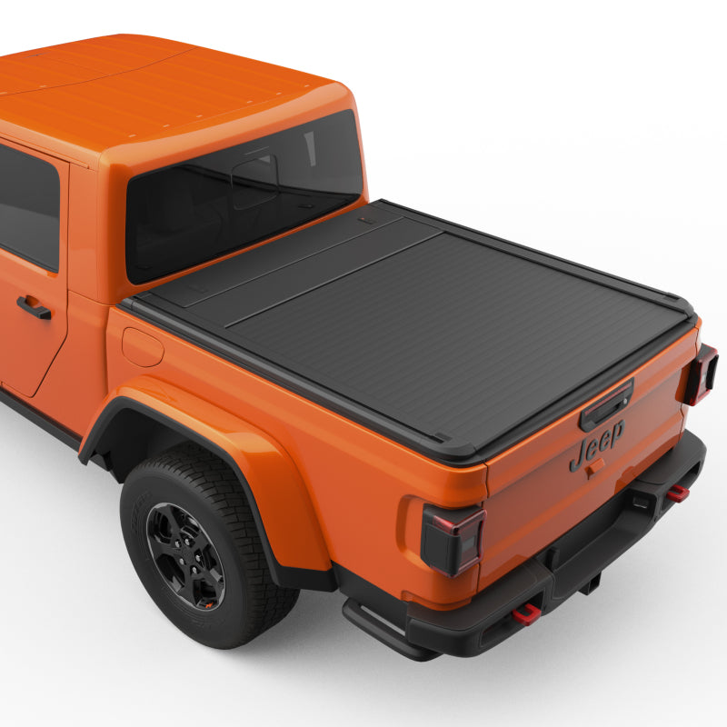EGR RollTrac Electric Tonneau Cover for Jeep Gladiator 2020-2023 – Motorized Retractable Bed Cover with Integrated Locking and All-Weather Protection