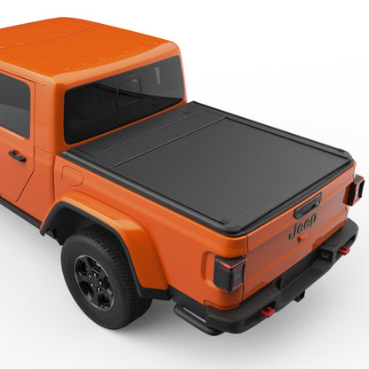 EGR RollTrac Electric Tonneau Cover for Jeep Gladiator 2020-2023 – Motorized Retractable Bed Cover with Integrated Locking and All-Weather Protection
