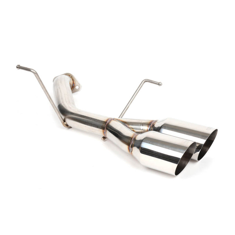 BLOX Racing 2022+ WRX Muffler Delete / Axle Back Single Wall 4-inch Polished Tips
