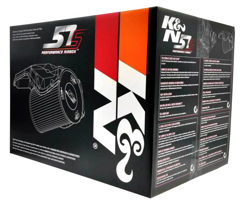 K&N Engineering Part 57S-9506 Performance Airbox for Volkswagen Jetta and Golf Sportsvan