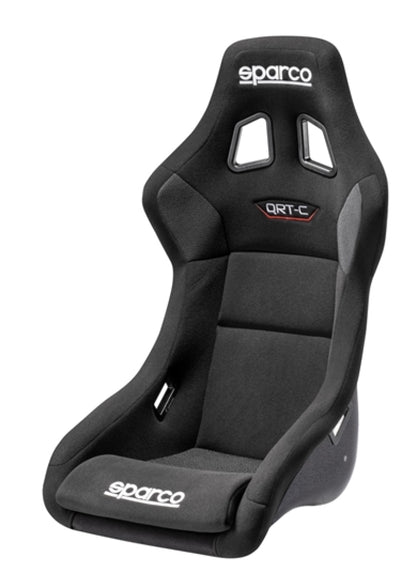 Sparco QRT-C PP Carbon Black Racing Seat - Lightweight and Durable Automotive Seat
