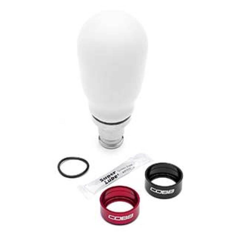 Cobb 17-21 Honda Civic Type R 6-Speed Tall Weighted Shift Knob - White