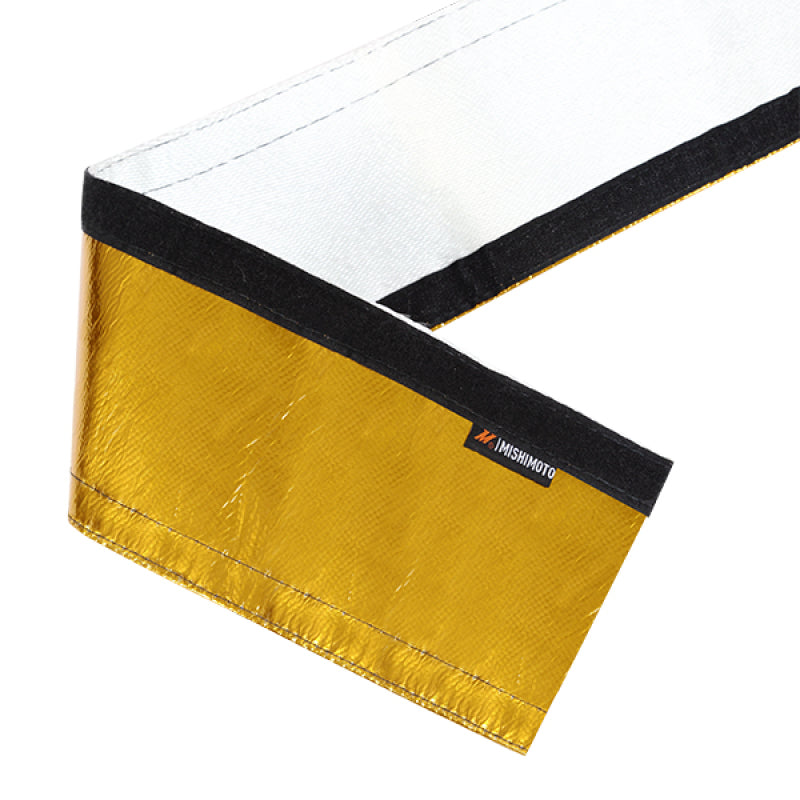 Mishimoto Heat Shielding Sleeve Gold 1 inch x 36 inches for Automotive Protection
