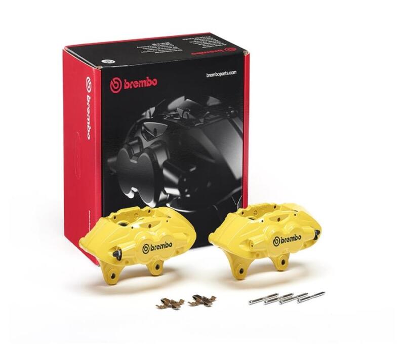 Brembo OE Hydraulic Front X-Style Brake Calipers for BMW M Series (2015-2017) – Yellow