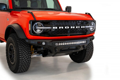 Addictive Desert Designs Stealth Fighter Front Bumper for 2021+ Ford Bronco with Mounts for 30-Inch Light Bar and Cube Lights