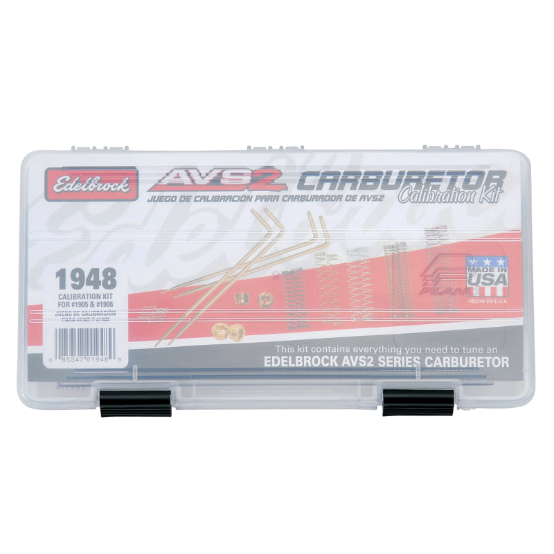 Edelbrock Calibration Kit for 1905 and 1906 Carburetors - Part #1948
