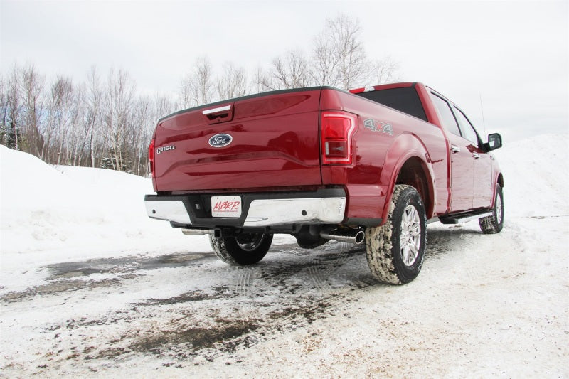 MBRP Armor Lite Series 2015-2016 Ford F-150 5.0L Dual Split Side Exit Exhaust System with 3.5-inch Tips