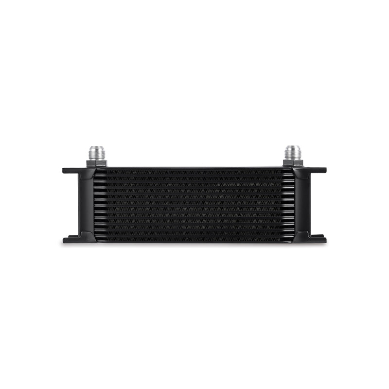 Mishimoto Universal 13-Row Oil Cooler Black – High-Performance Engine Cooling Solution